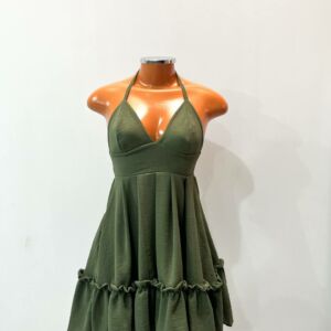 vestido curto liso maya